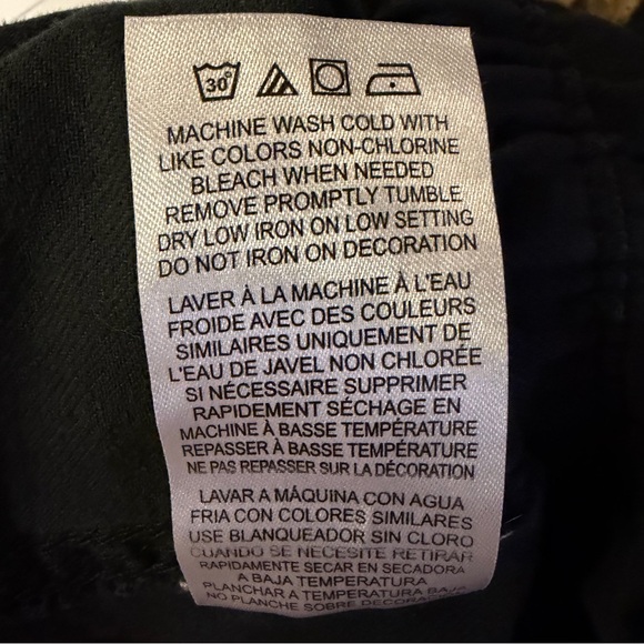 Roxy Girl Graphite Cargo Pants Size M (8/10) 100% Cotton Utility Trousers - Picture 6 of 6